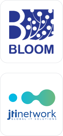 bloom and JTI logos
